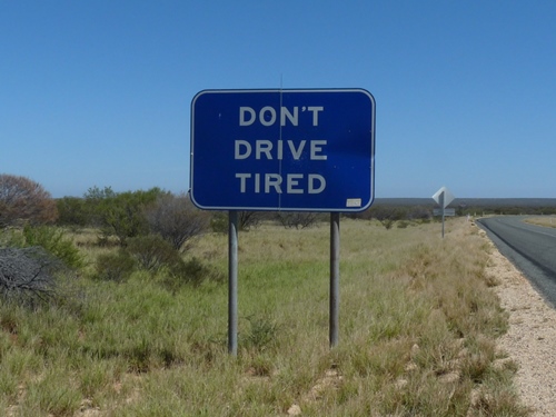 Don't drive tired